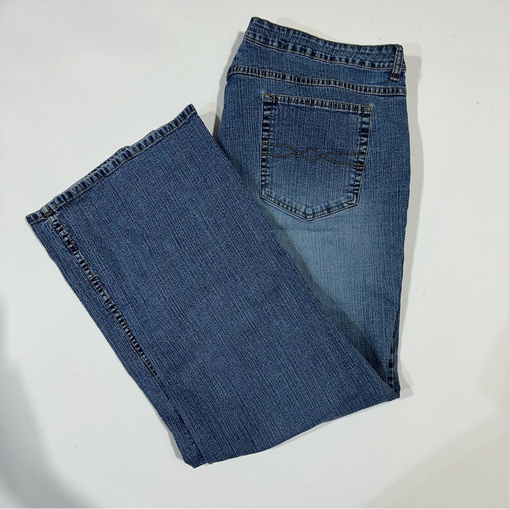 Faded Glory Boot Cut Blue Jeans Classic Denim